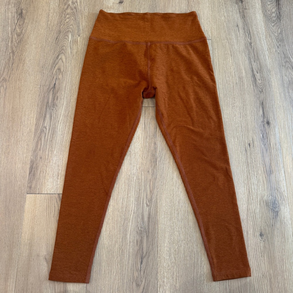 Beyond Yoga Spacedye Caught In The Midi High Waisted Leggings Copper Large